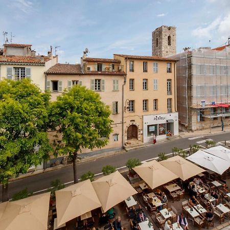 06M - Old Antibes Beautiful Duplex Terrace With Sea View Appartement Buitenkant foto