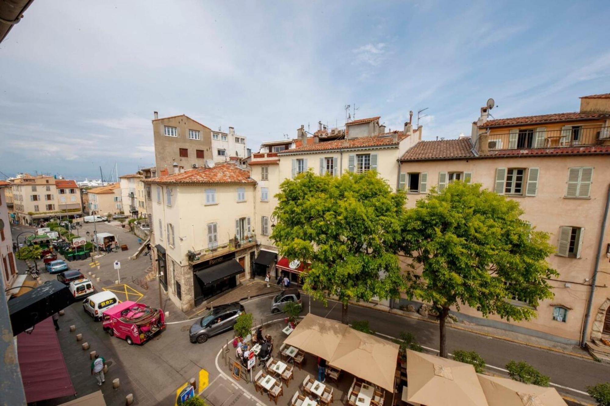 06M - Old Antibes Beautiful Duplex Terrace With Sea View Appartement Buitenkant foto