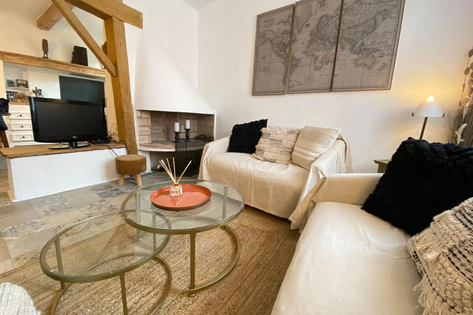 06M - Old Antibes Beautiful Duplex Terrace With Sea View Appartement Buitenkant foto