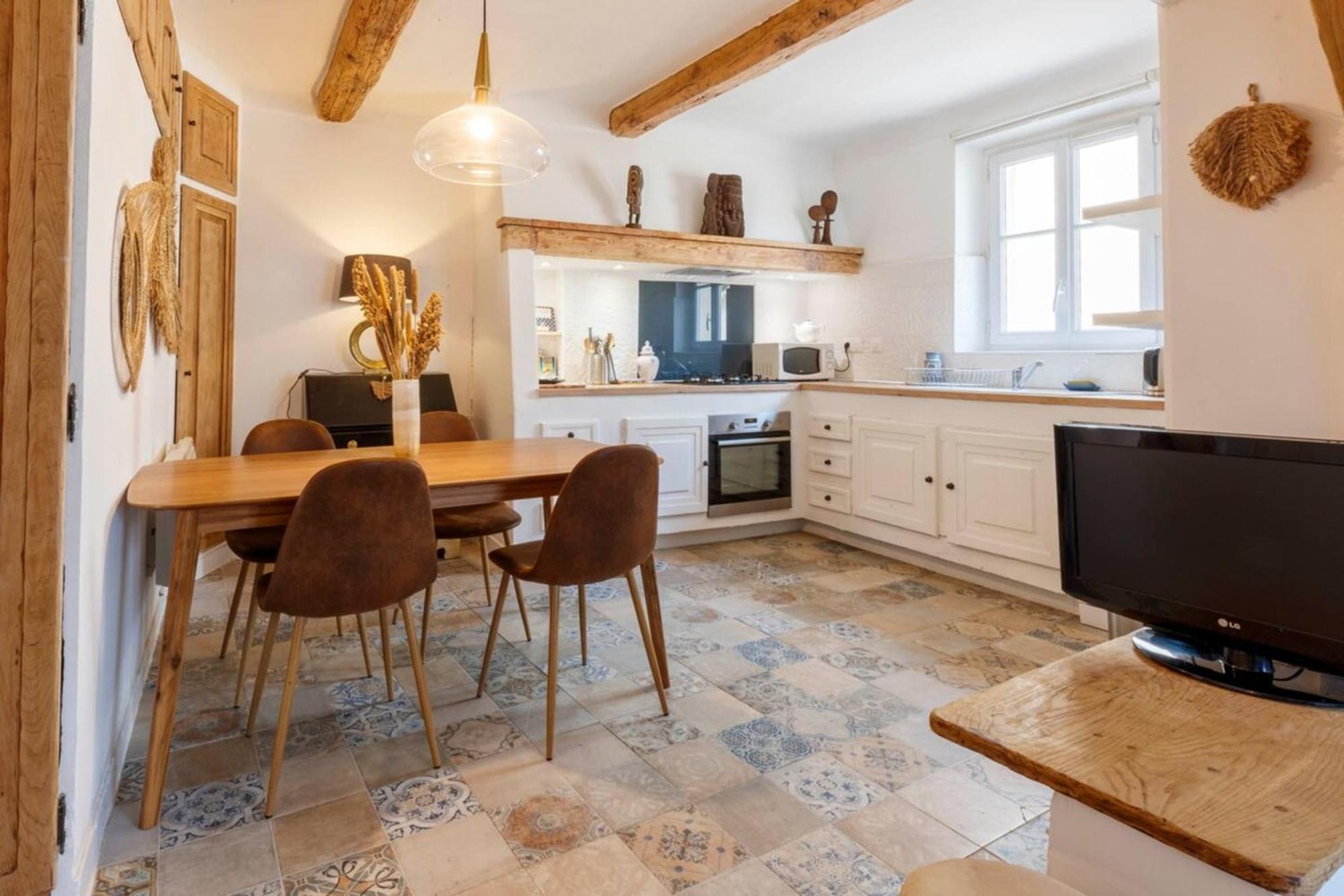 06M - Old Antibes Beautiful Duplex Terrace With Sea View Appartement Buitenkant foto