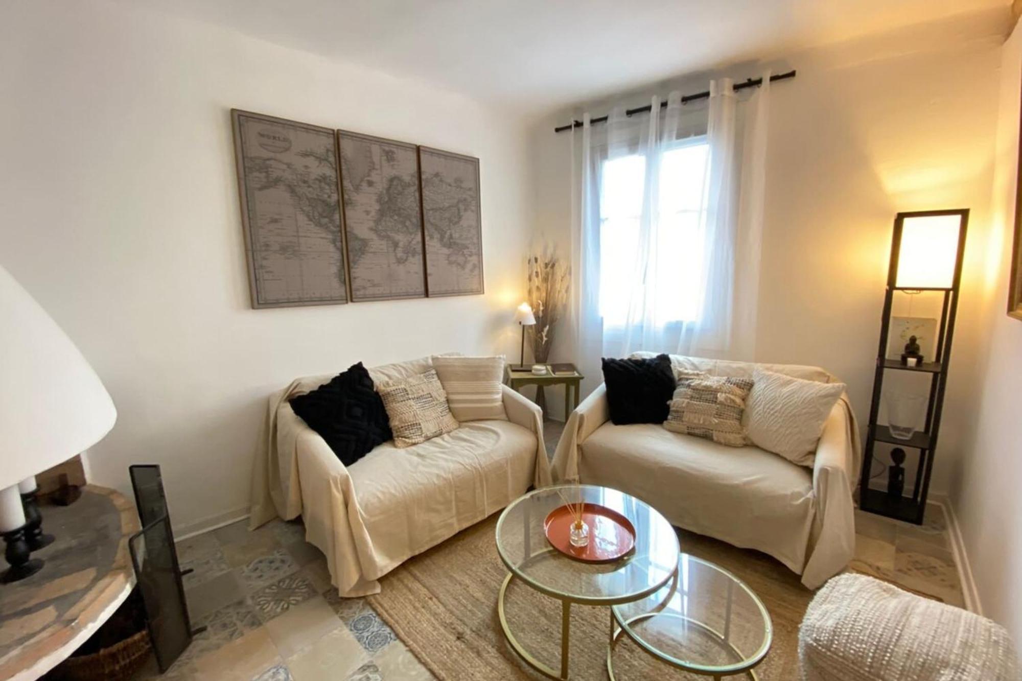 06M - Old Antibes Beautiful Duplex Terrace With Sea View Appartement Buitenkant foto
