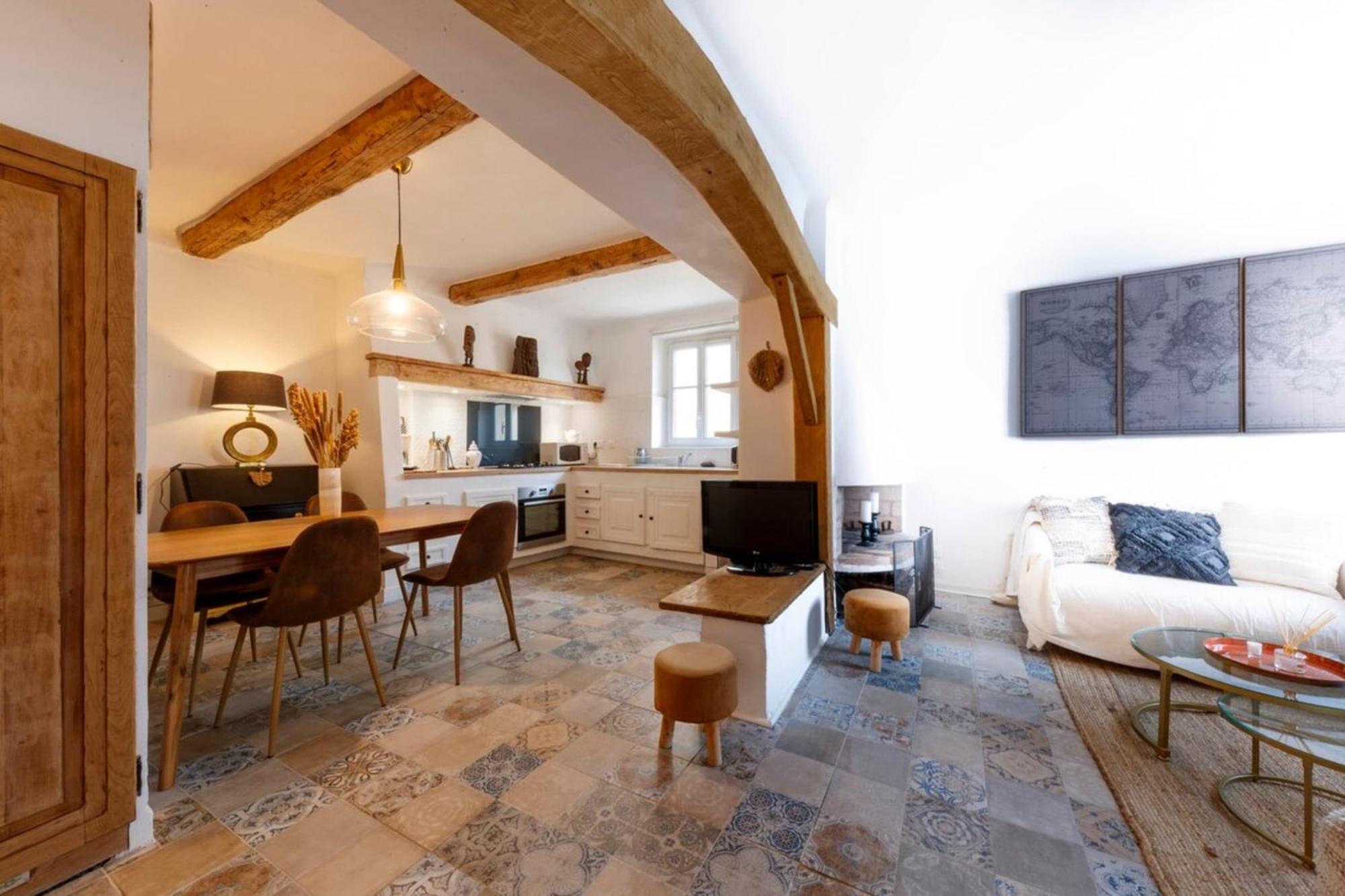 06M - Old Antibes Beautiful Duplex Terrace With Sea View Appartement Buitenkant foto
